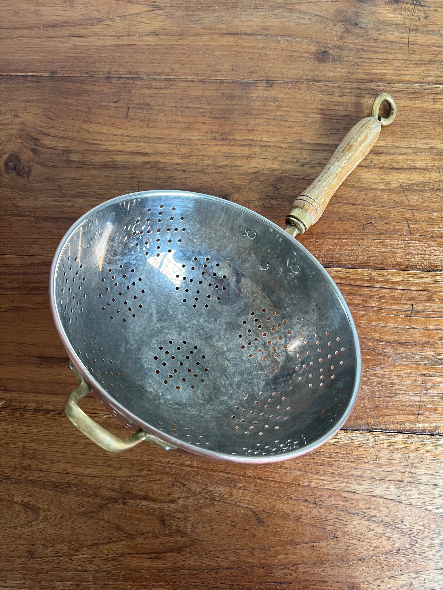 Vintage Copper Collander