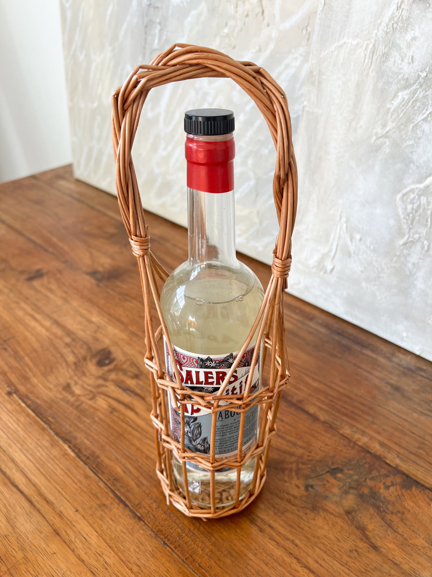 Rattan Wine Carrier