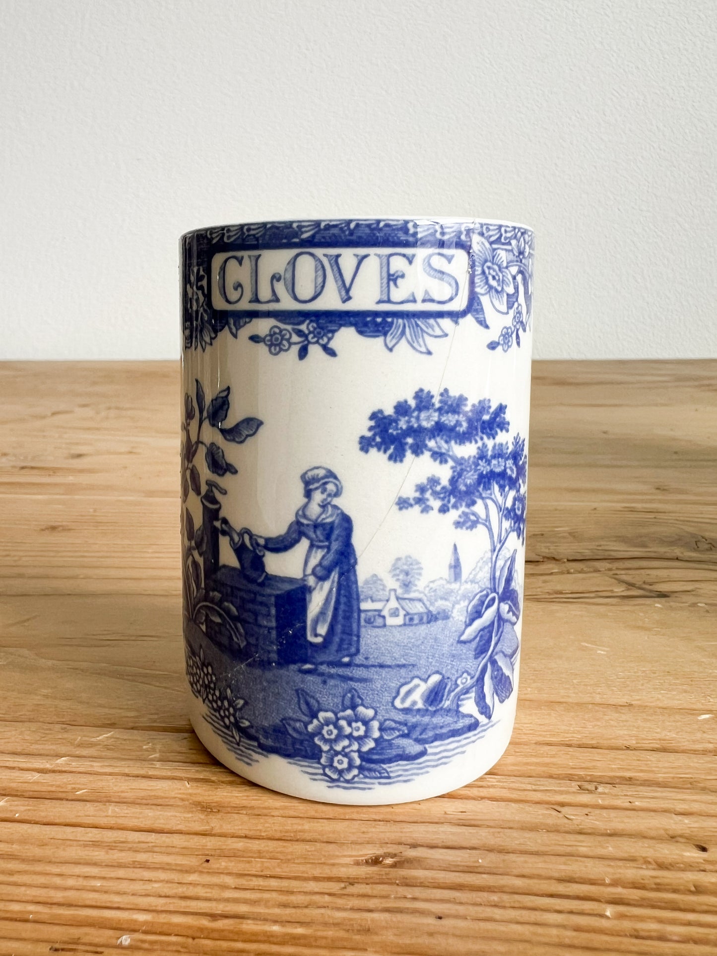 Spode “Cloves” Spice Jar