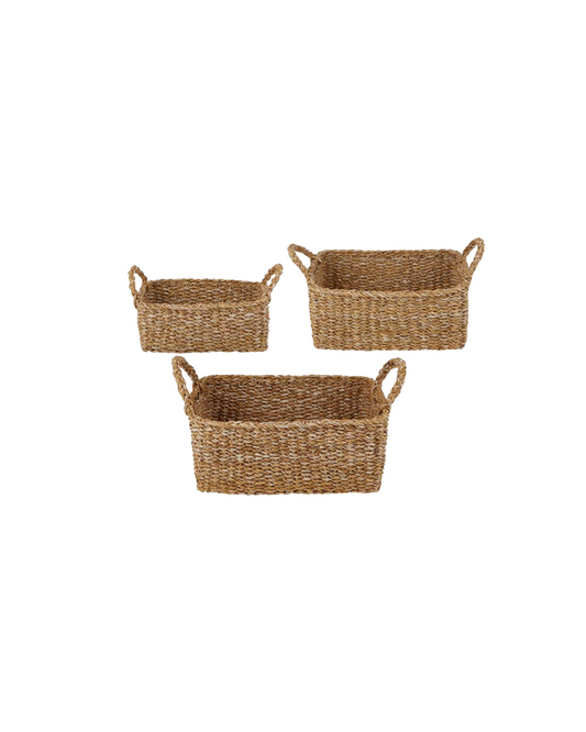 Hadley Seagrass Baskets (set of 3)