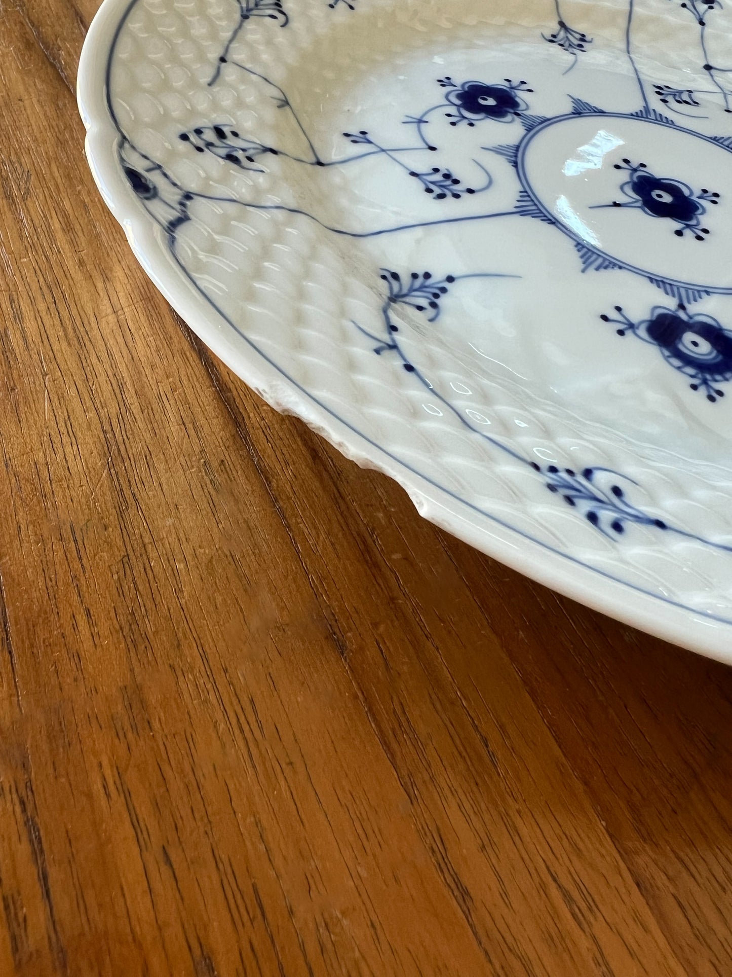 Vintage Bing & Grøndahl Blue Traditional porcelain plate