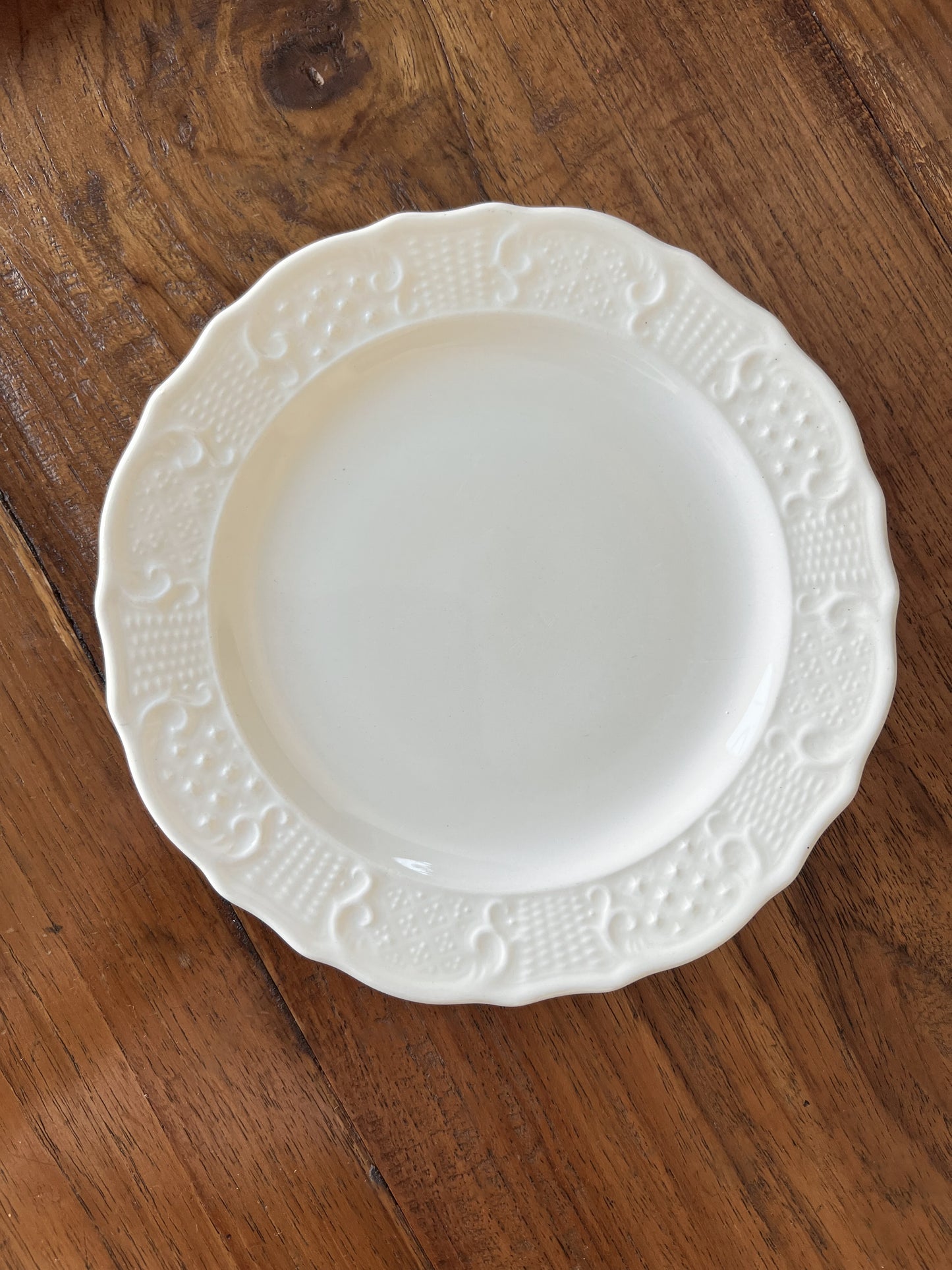 Vintage American Traditional Ironstone plate
