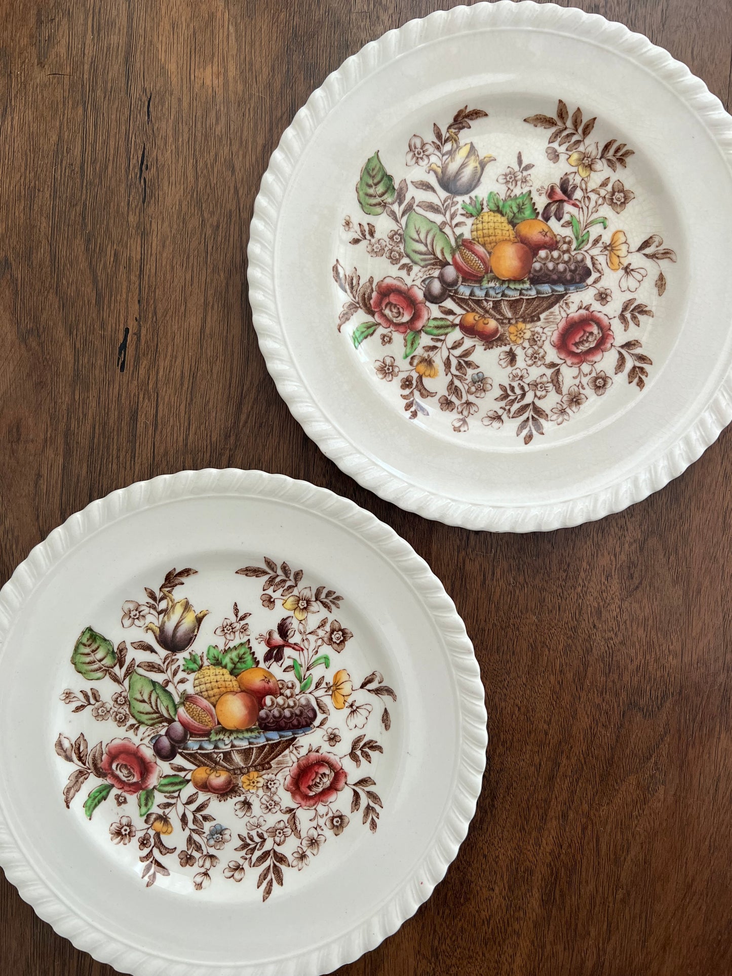 Vintage Johnson Bros. “Pomona” plate