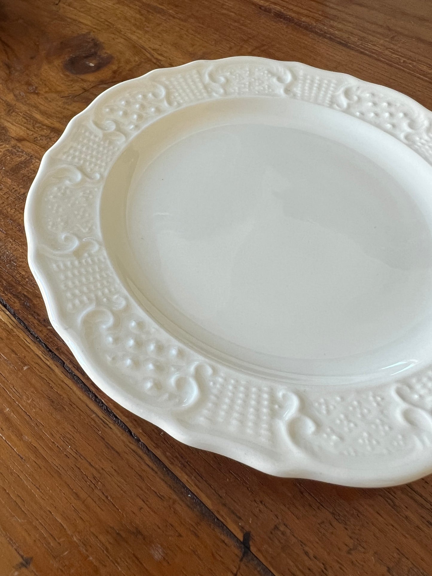 Vintage American Traditional Ironstone plate