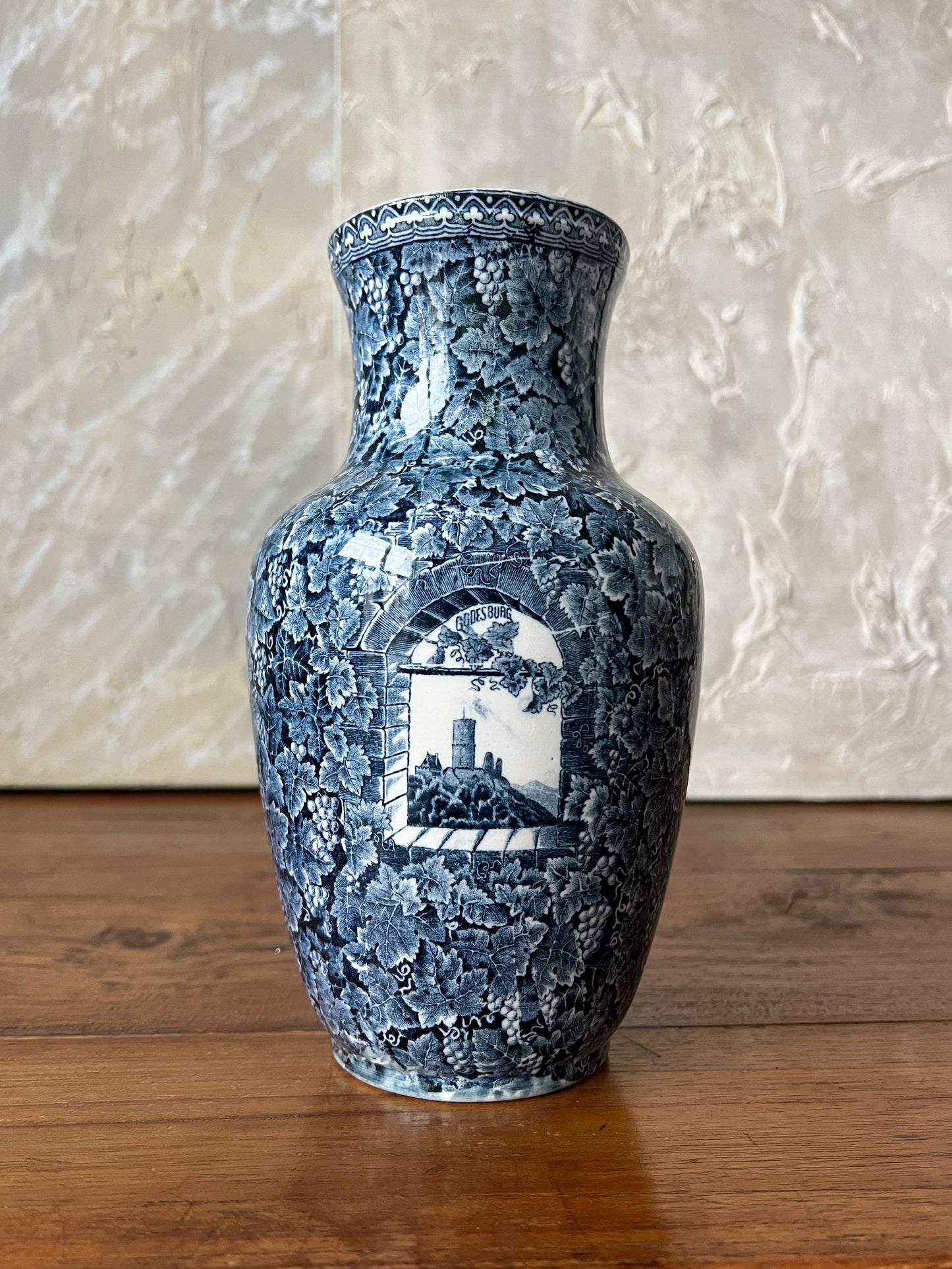 Antique German Ceramic Vase