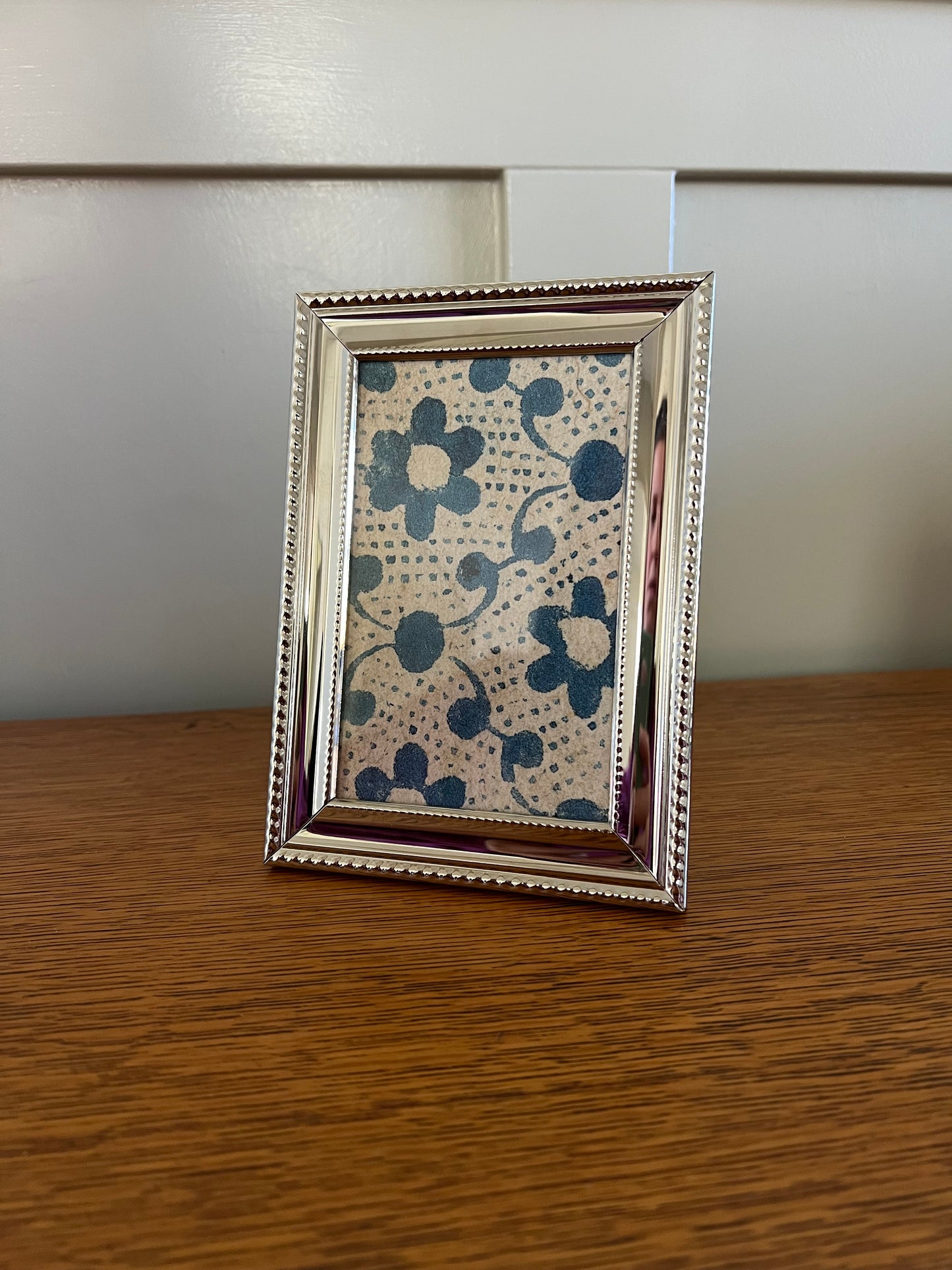 Silver picture frame