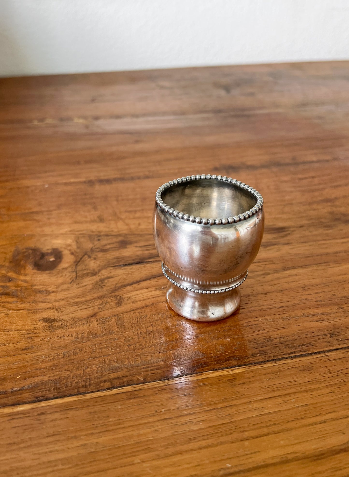 Silver plate Toothpick or Match Holder / Bud Vase
