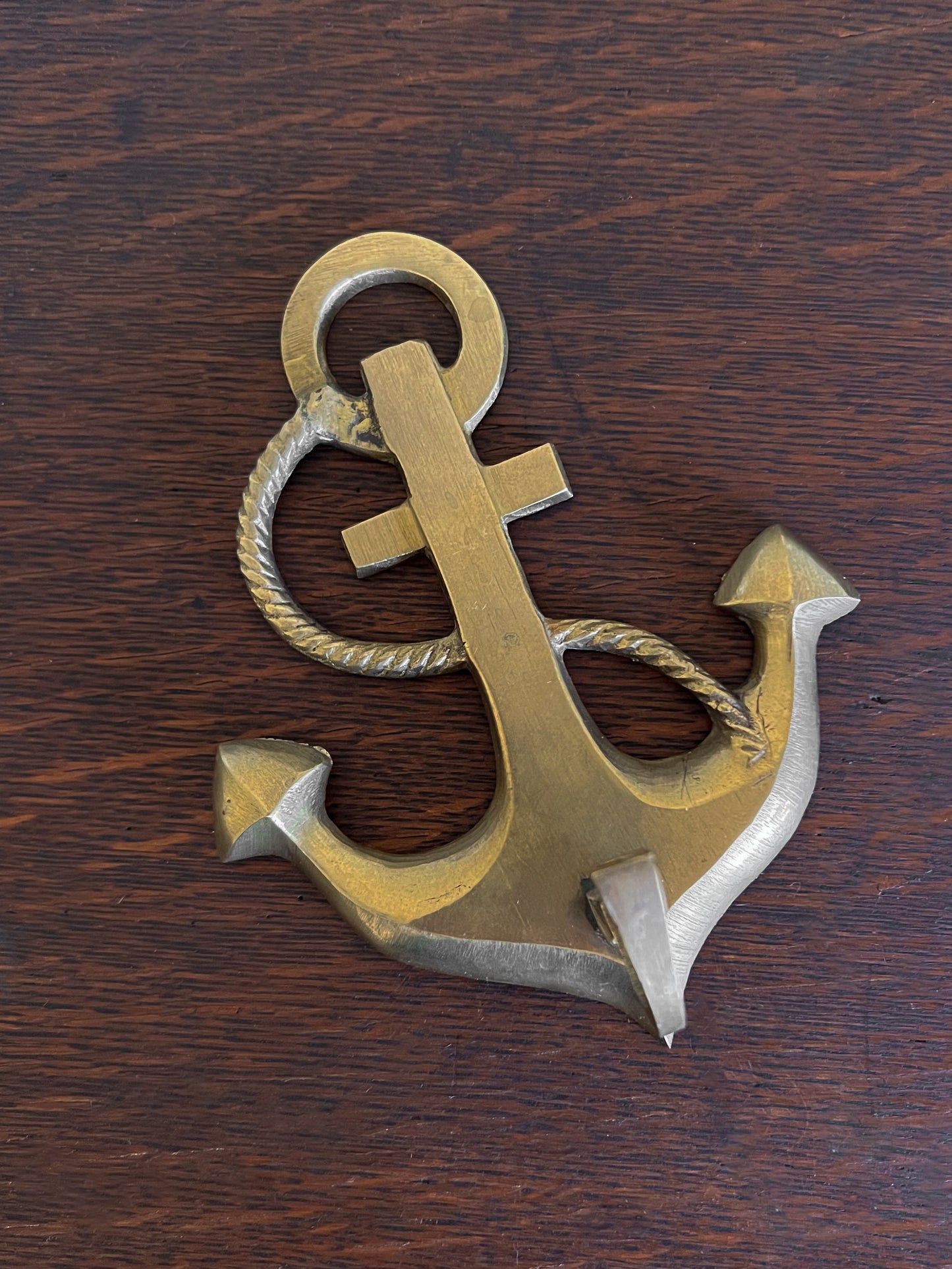 Brass Anchor Wall Hook