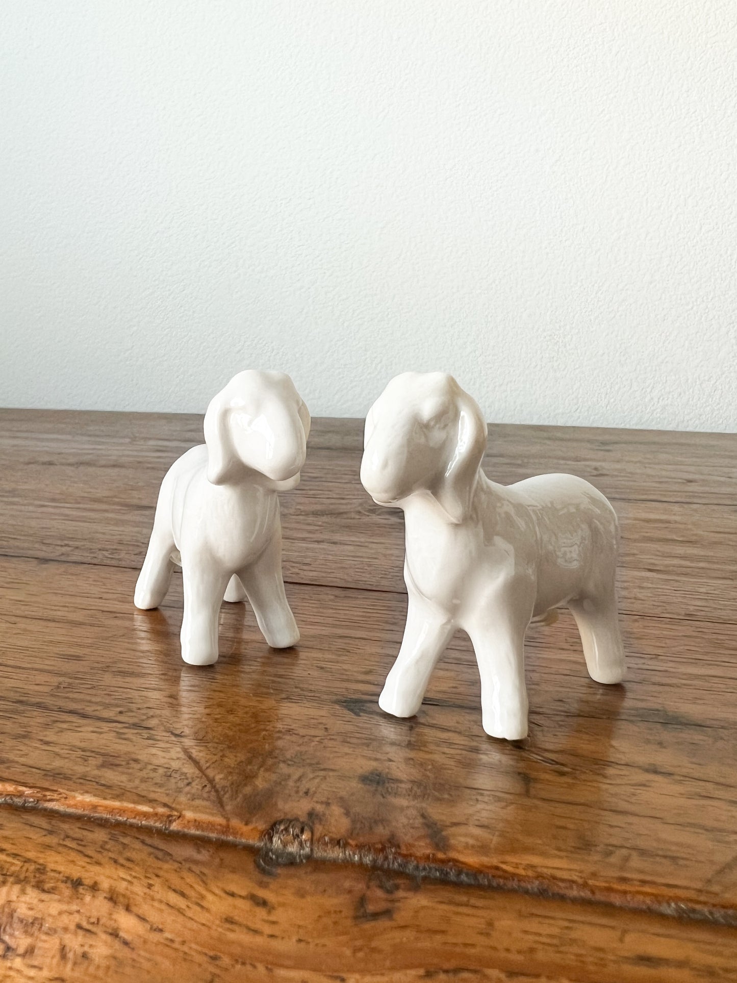 Ceramic Goat Salt & Pepper Shakers