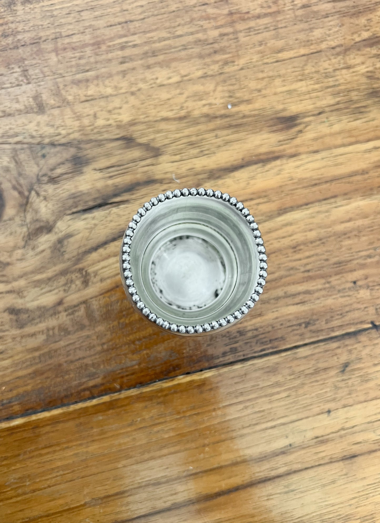 Silver plate Toothpick or Match Holder / Bud Vase