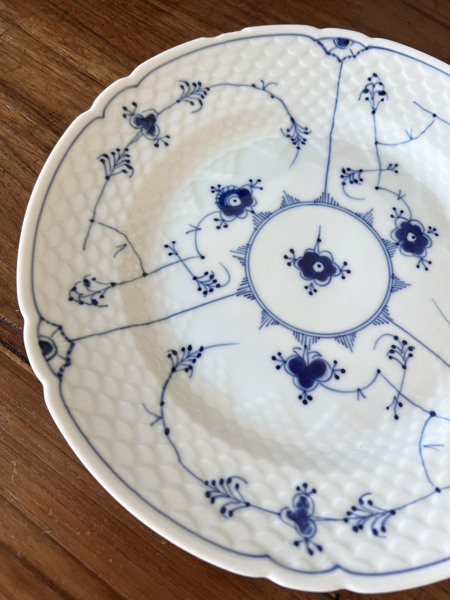 Vintage Bing & Grøndahl Blue Traditional porcelain plate