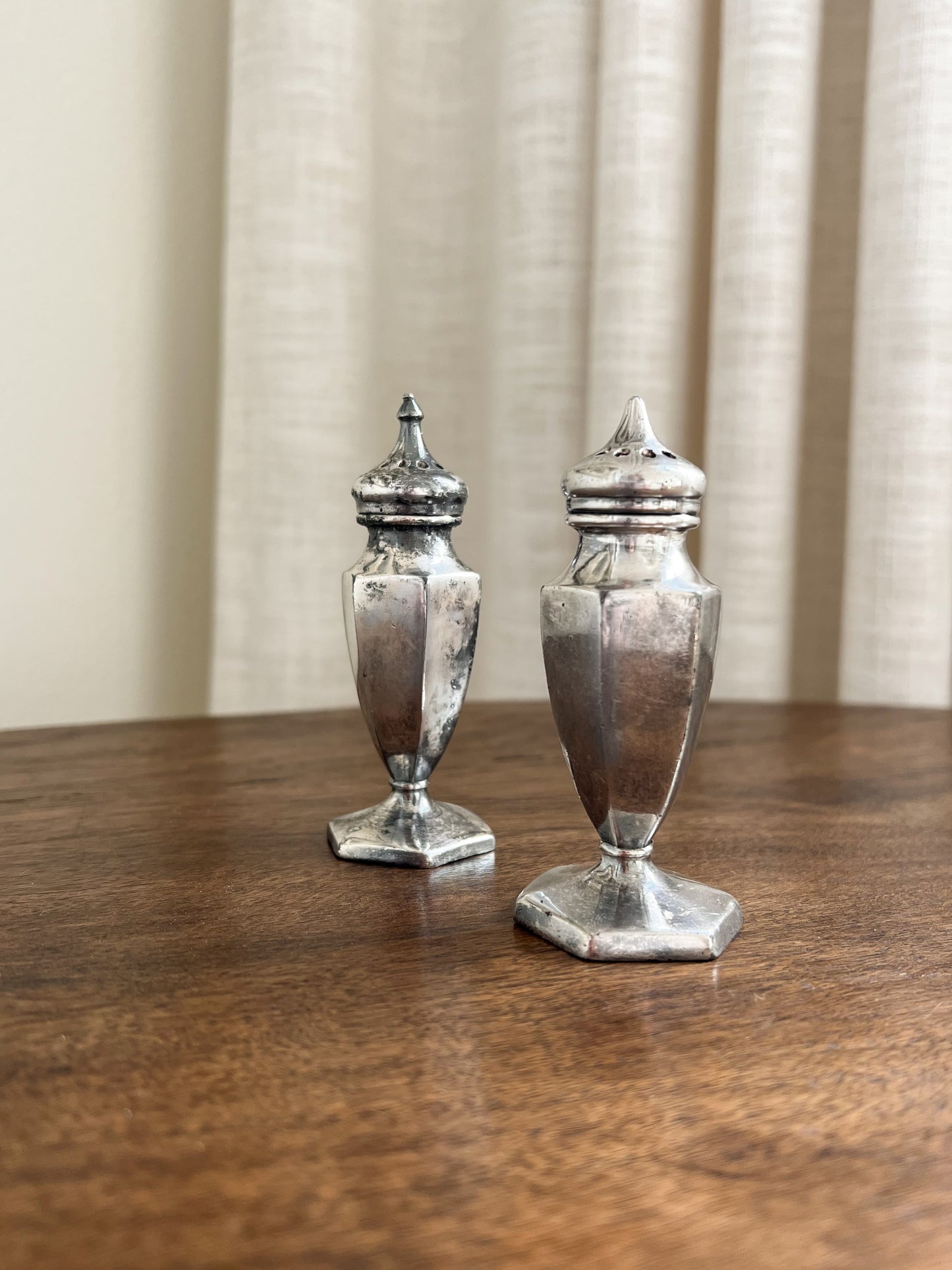 Vintage salt and pepper shakers