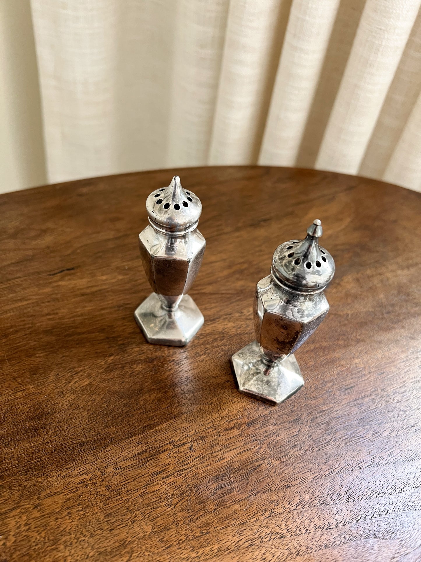 Vintage salt and pepper shakers