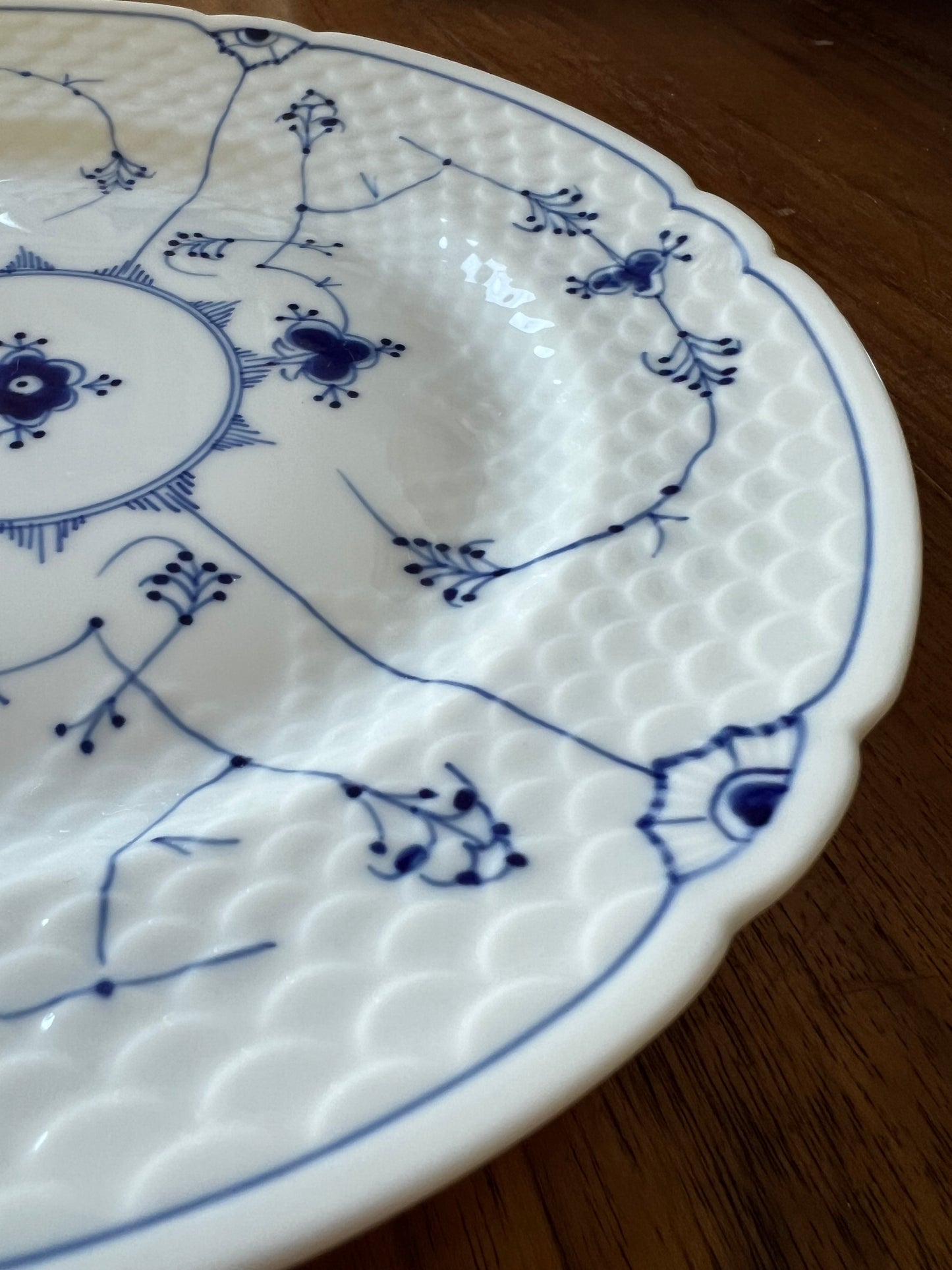 Vintage Bing & Grøndahl Blue Traditional porcelain plate