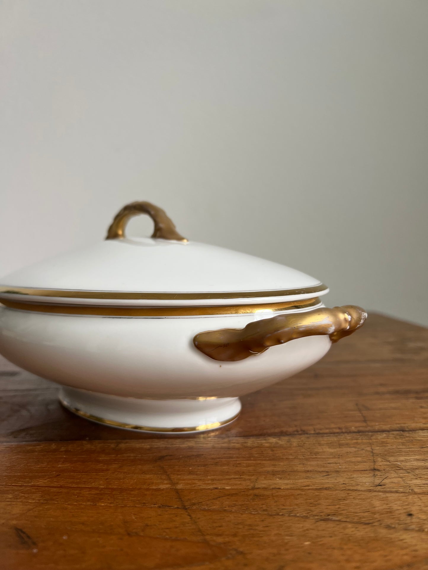 Vintage French Limoges Lidded Dish