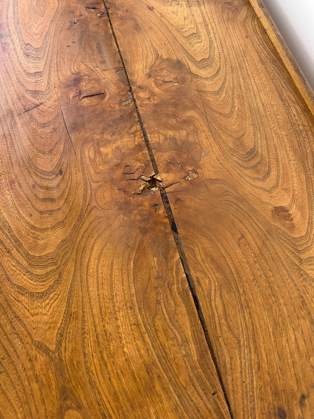 Antique Late 19th Century French Elm Cupboard