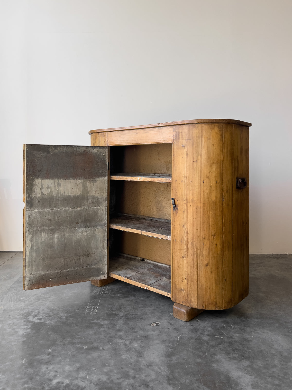 Antique Pine Huffer Cabinet