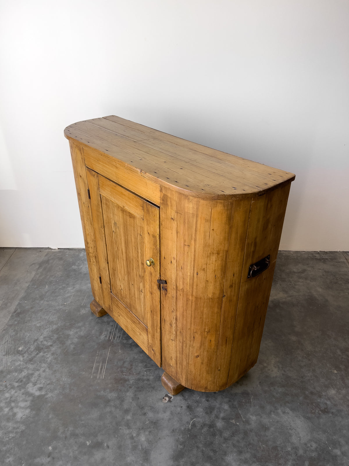 Antique Pine Huffer Cabinet