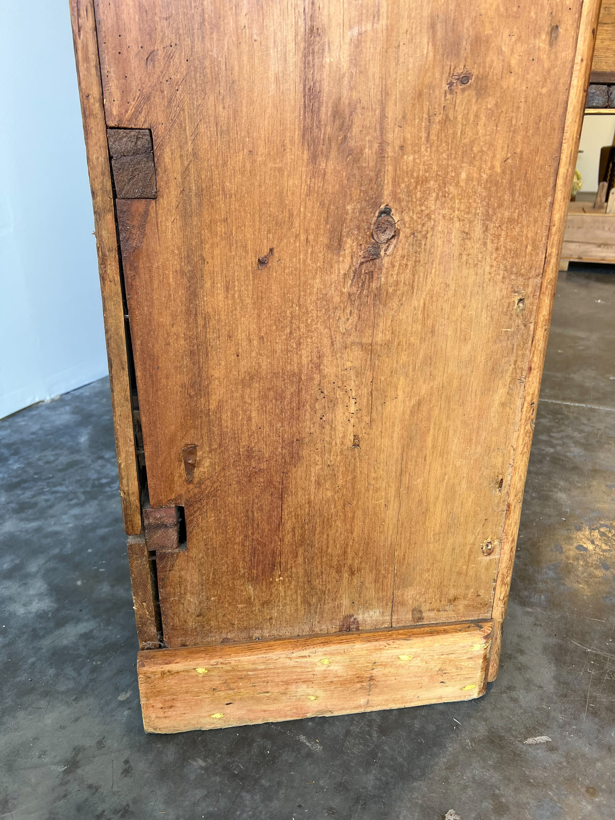 Antique Irish Pine Dresser | Hutch with Shelves