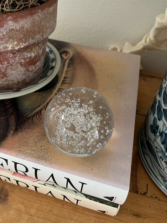 Controlled Bubble Glass Ball Object