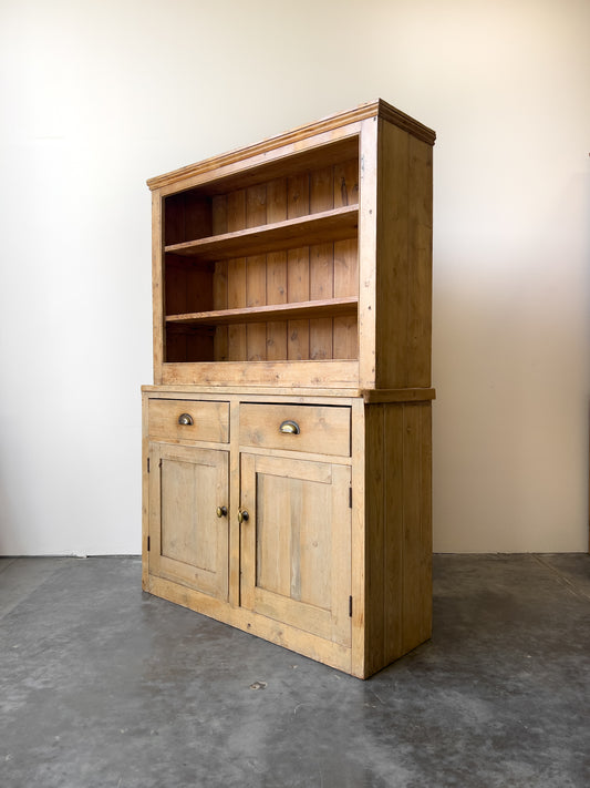 Antique Victorian Pine Hutch | Kitchen Dresser