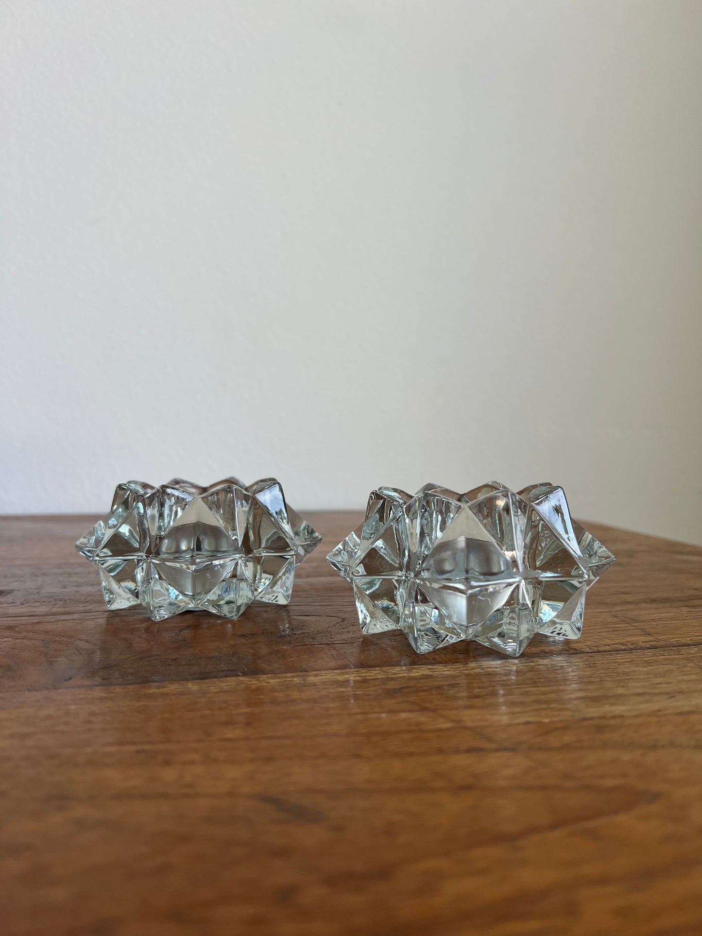Vintage Starburst Votive Holders (set of 2)