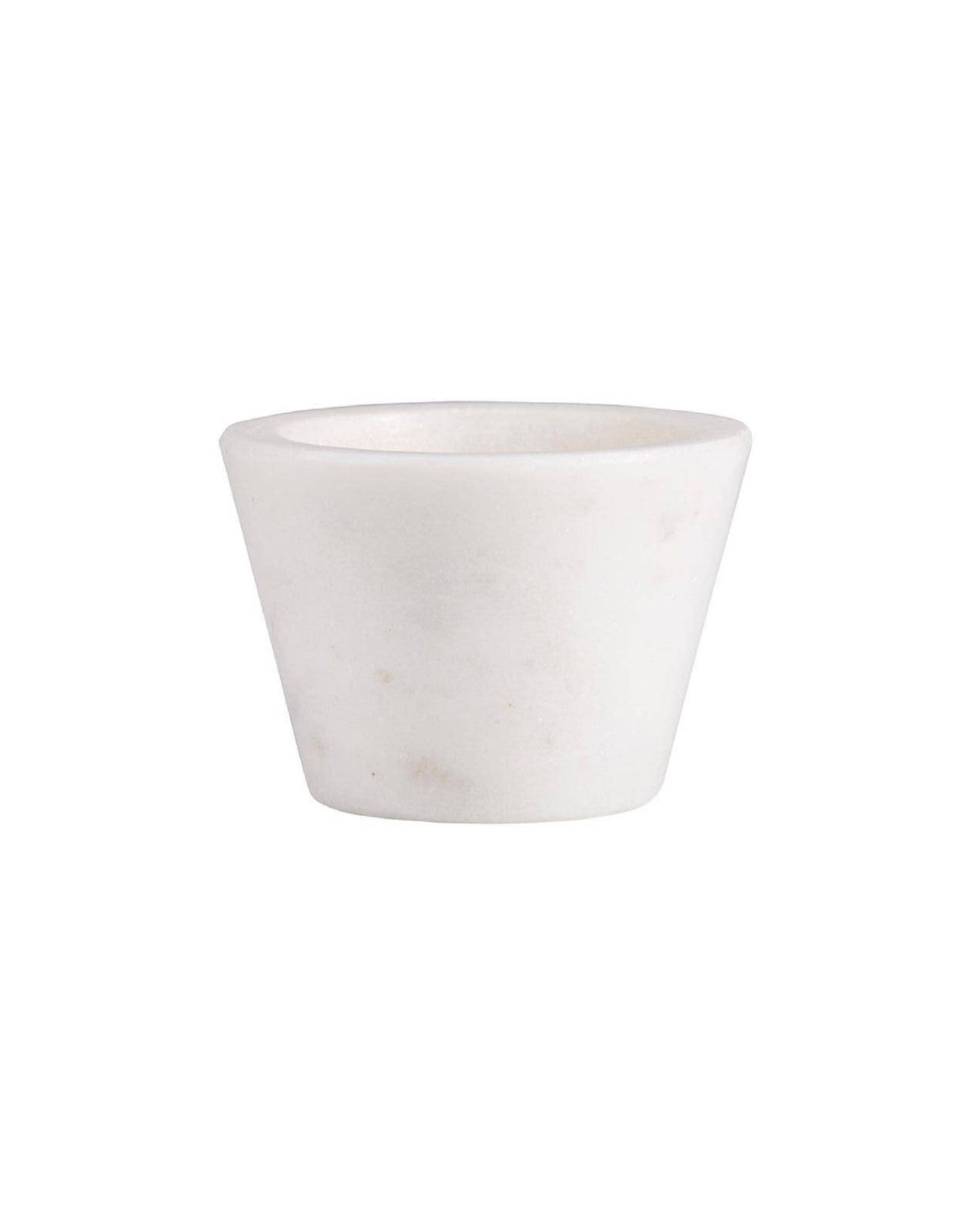 White Marble Pinch Pot