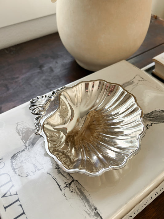 Silver Shell Trinket Dish