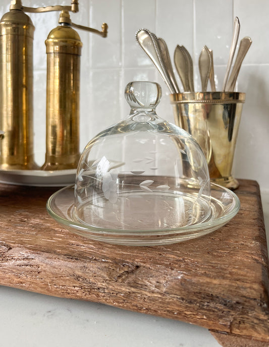 Vintage Butter Dish/Cloche