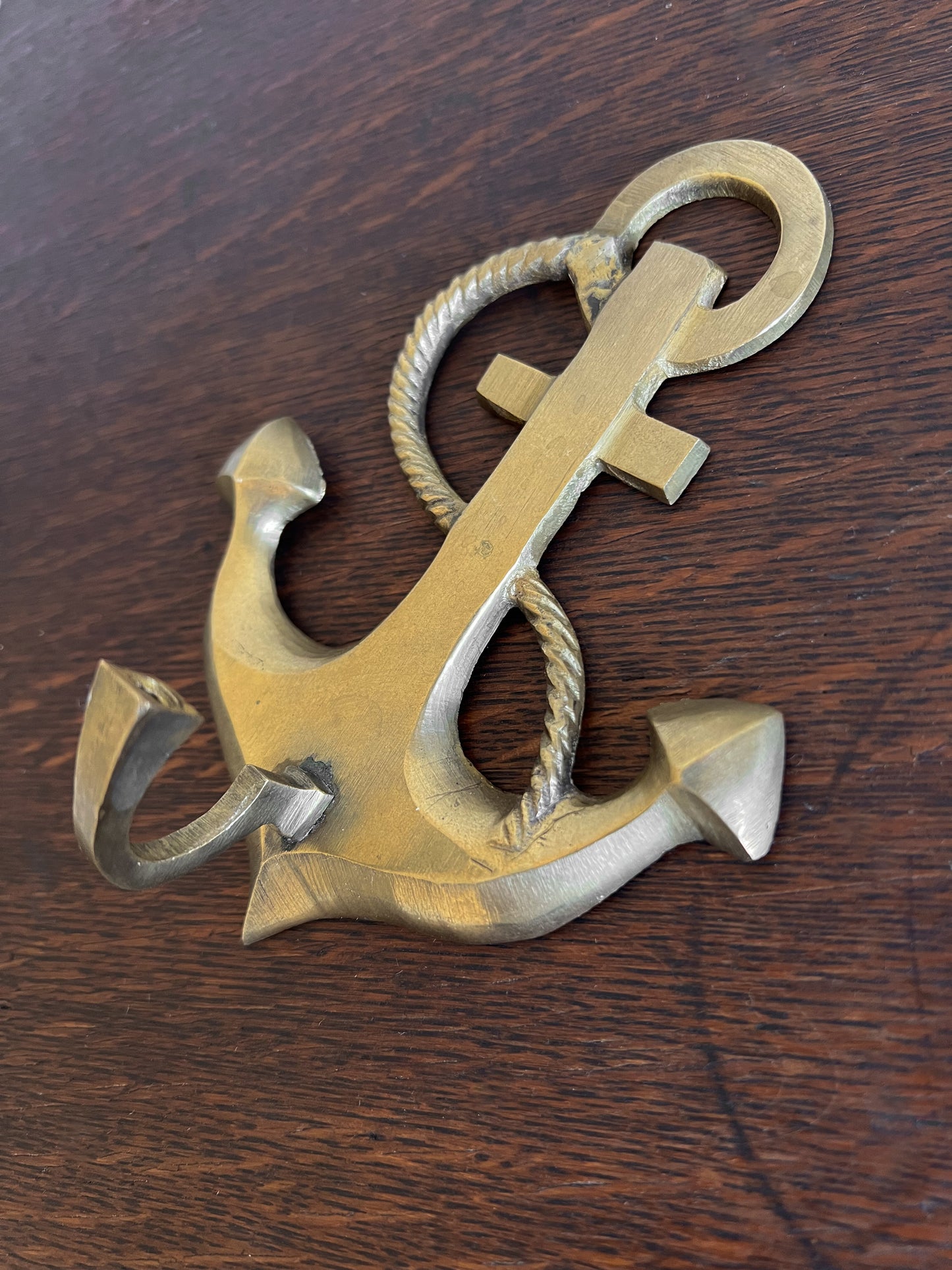 Brass Anchor Wall Hook