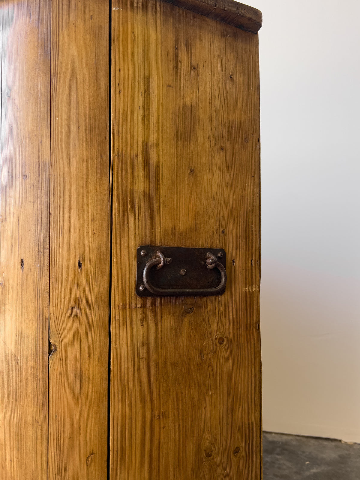 Antique Pine Huffer Cabinet