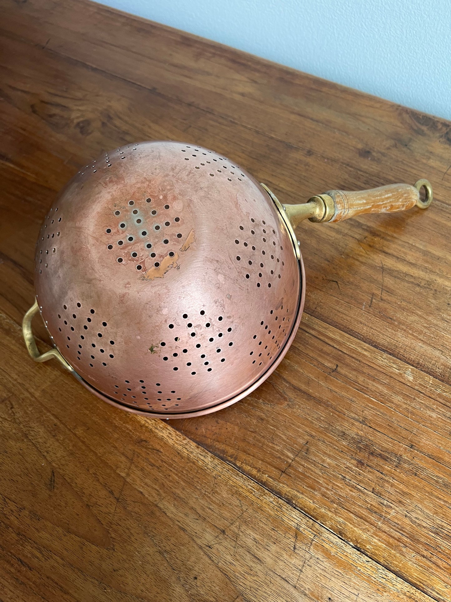 Vintage Copper Collander