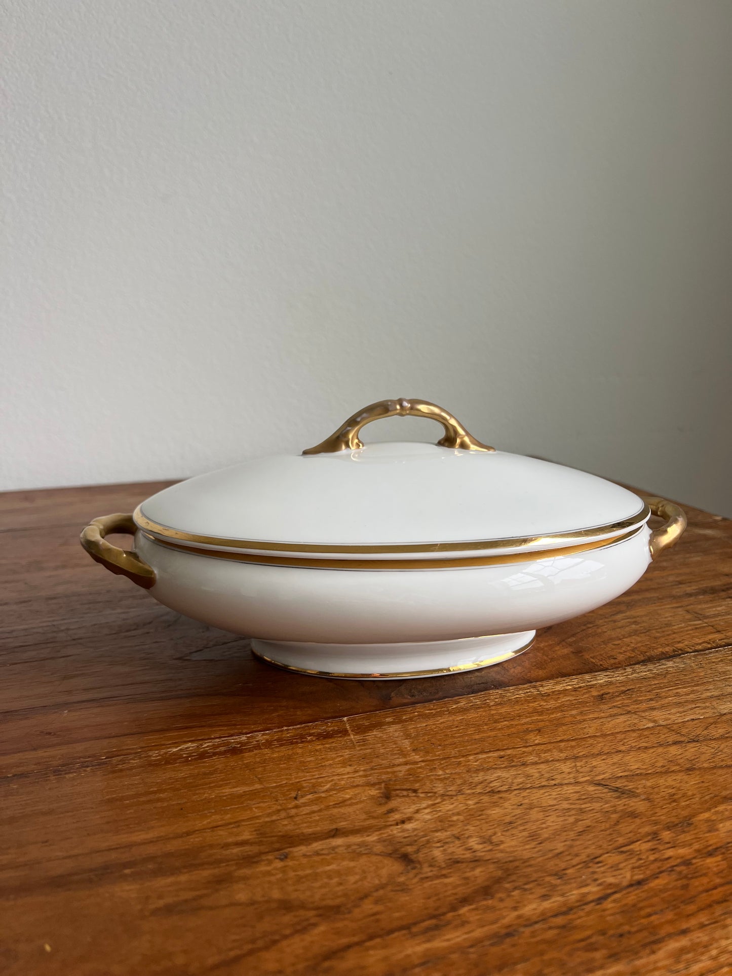 Vintage French Limoges Lidded Dish