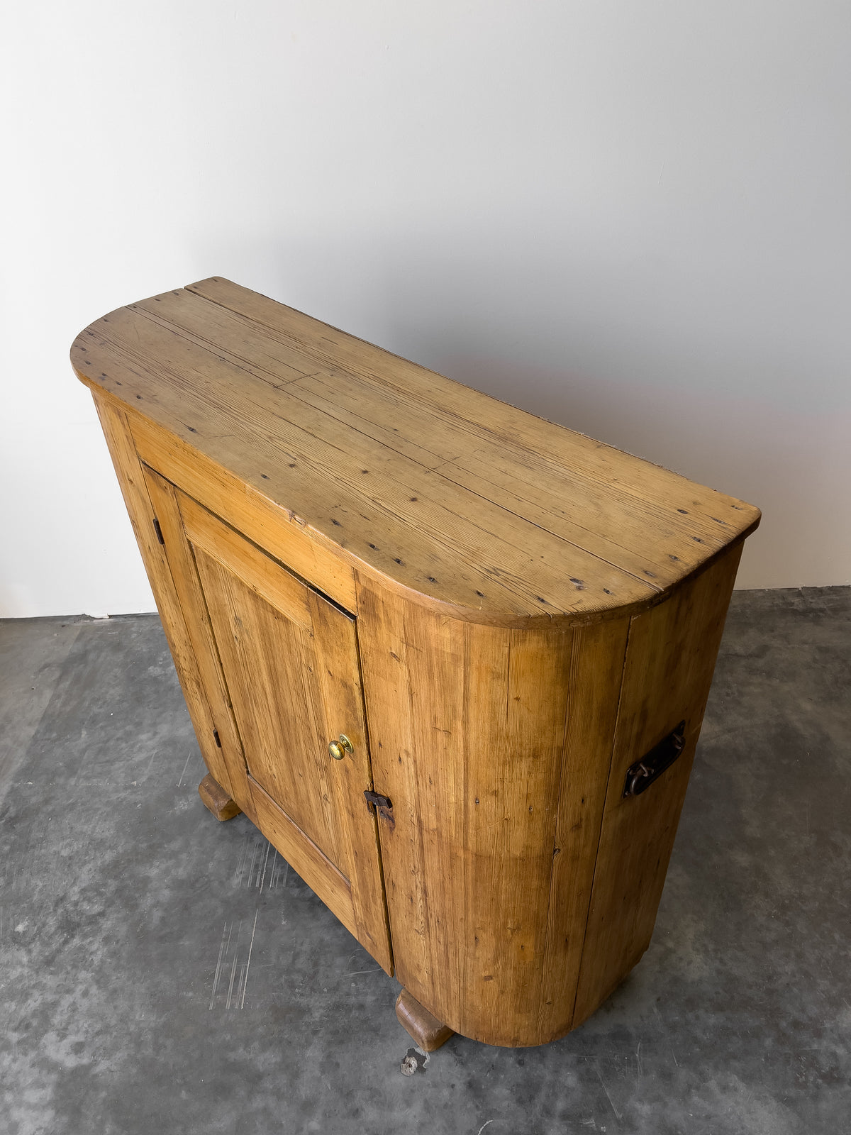 Antique Pine Huffer Cabinet