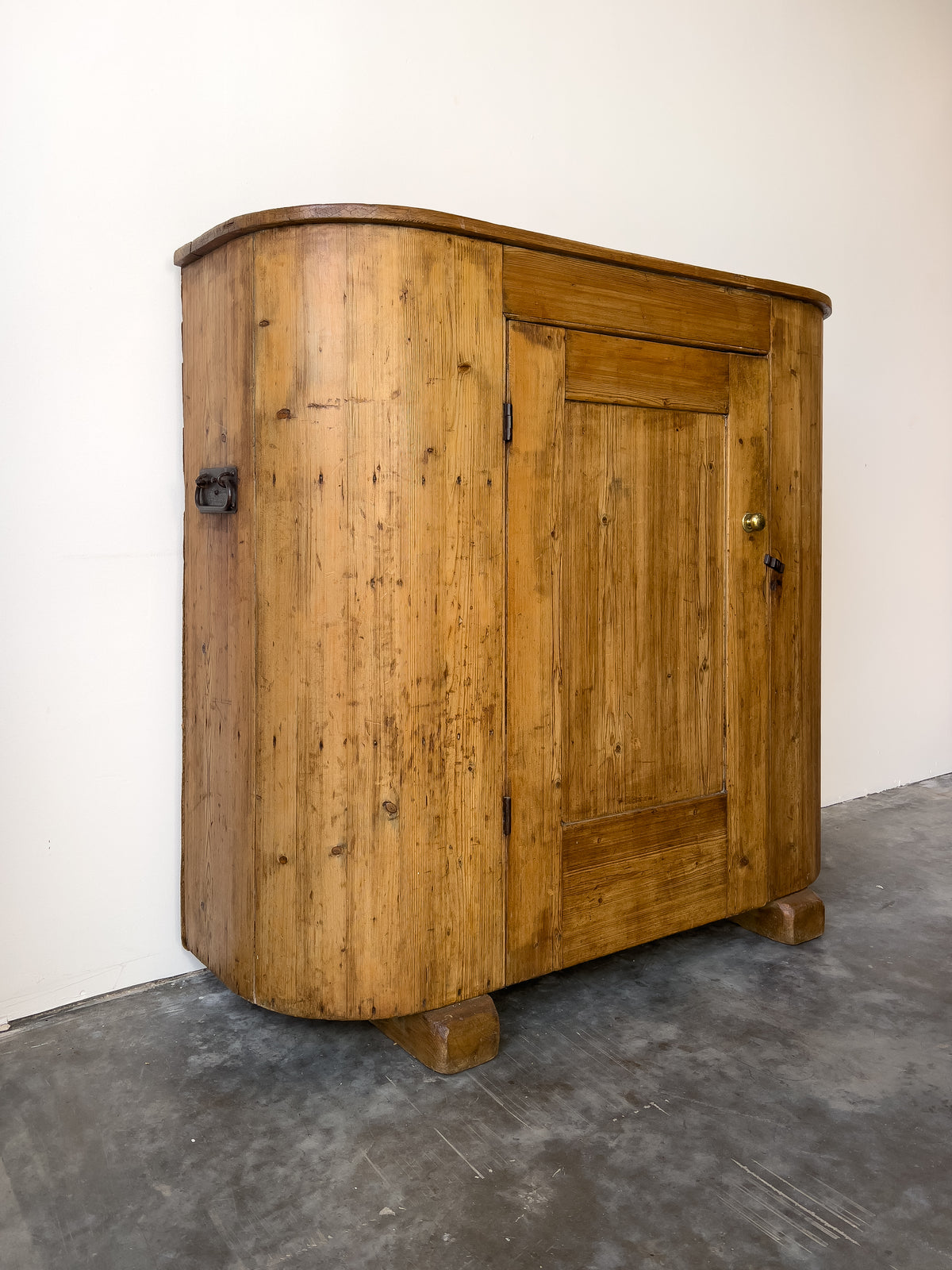 Antique Pine Huffer Cabinet