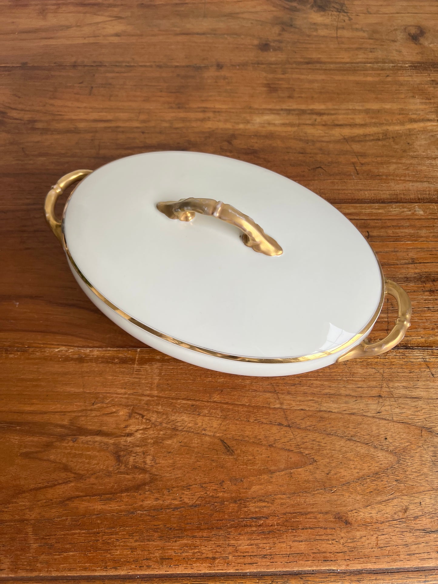 Vintage French Limoges Lidded Dish