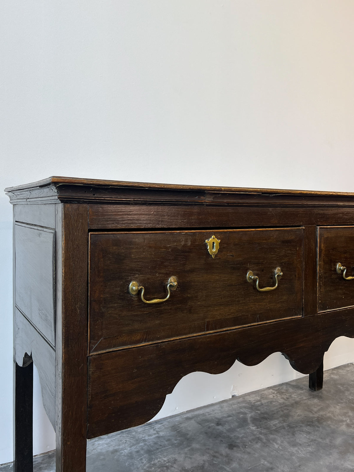 18th Century English Oak Server/Console Table