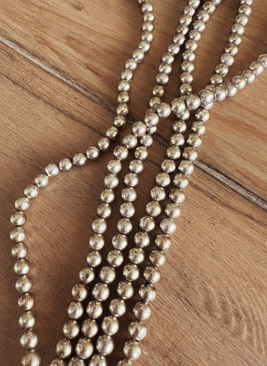 Aged Vintage Inspired Beaded Garland