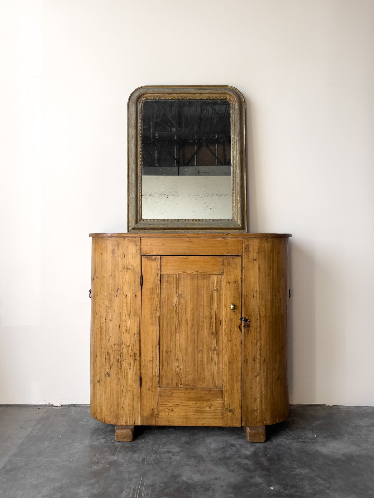 Antique French Arch Mirror