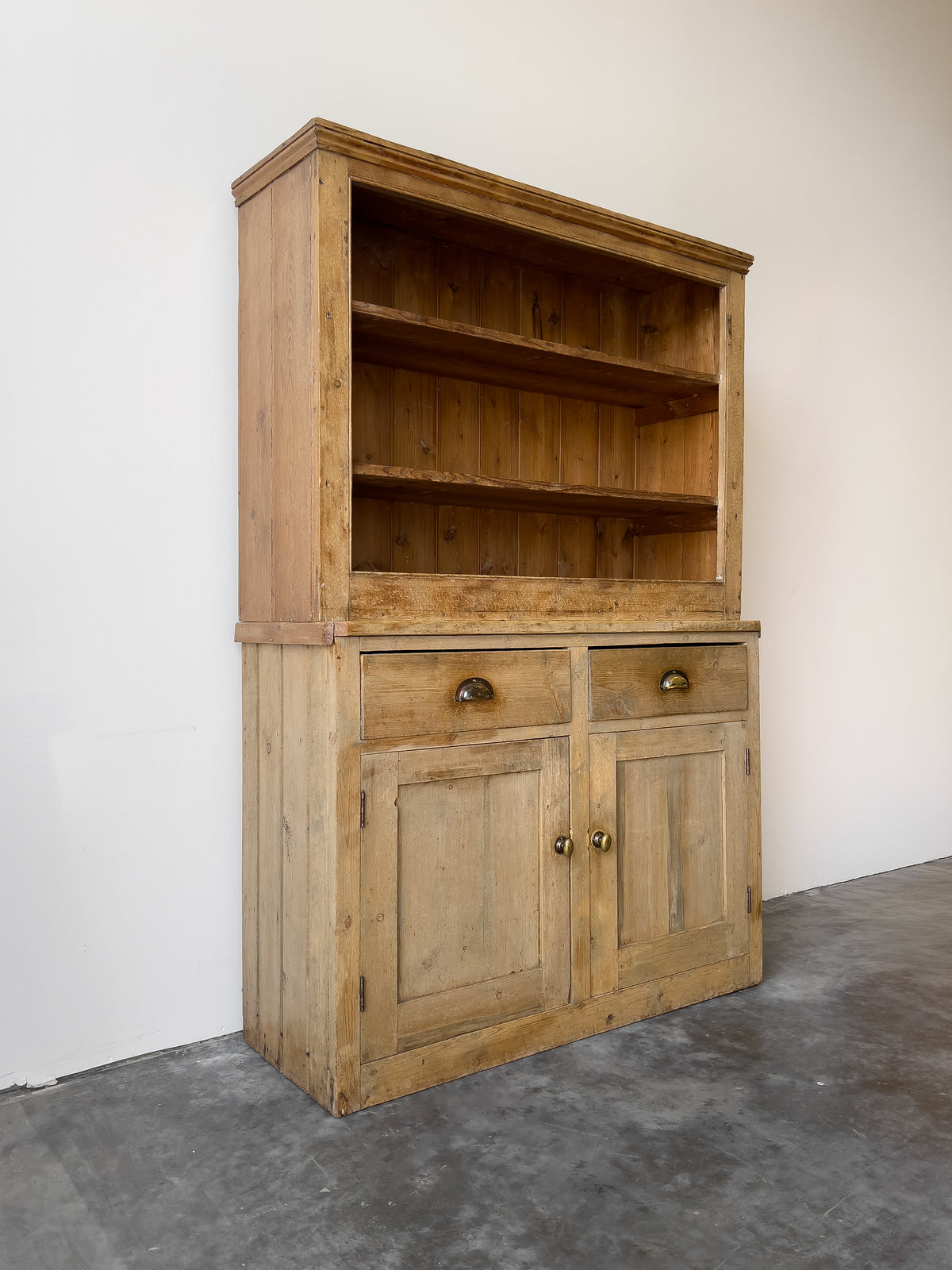 Antique Victorian Pine Hutch | Kitchen Dresser