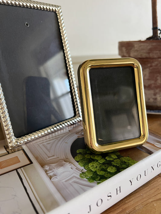 Vintage Mini Brass Frame