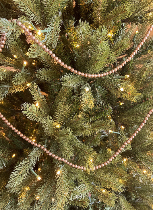 Aged Vintage Inspired Beaded Garland