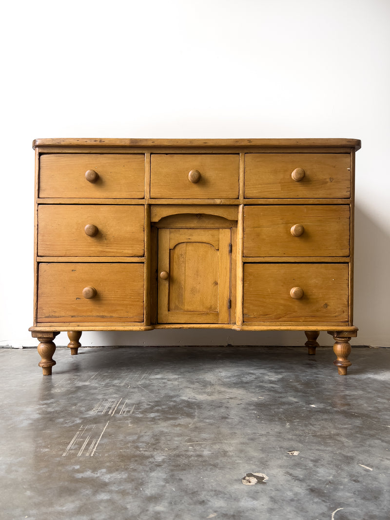 19th Century Pine Yorkshire Sideboard