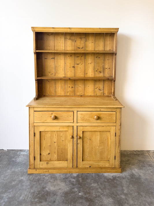 Antique 19th Century Pine Hutch | Kitchen Dresser