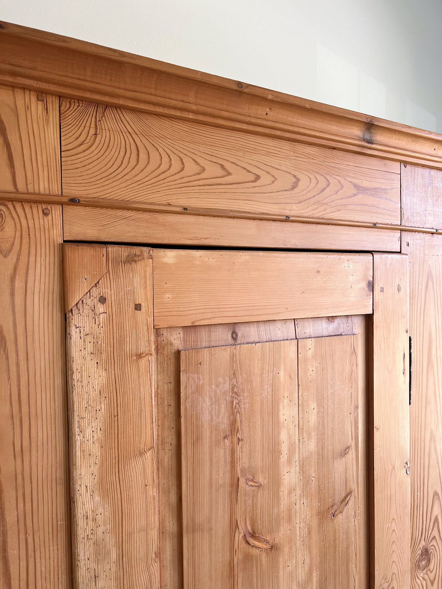 Antique 19th C. Pine Wardrobe