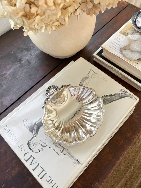 Silver Shell Trinket Dish