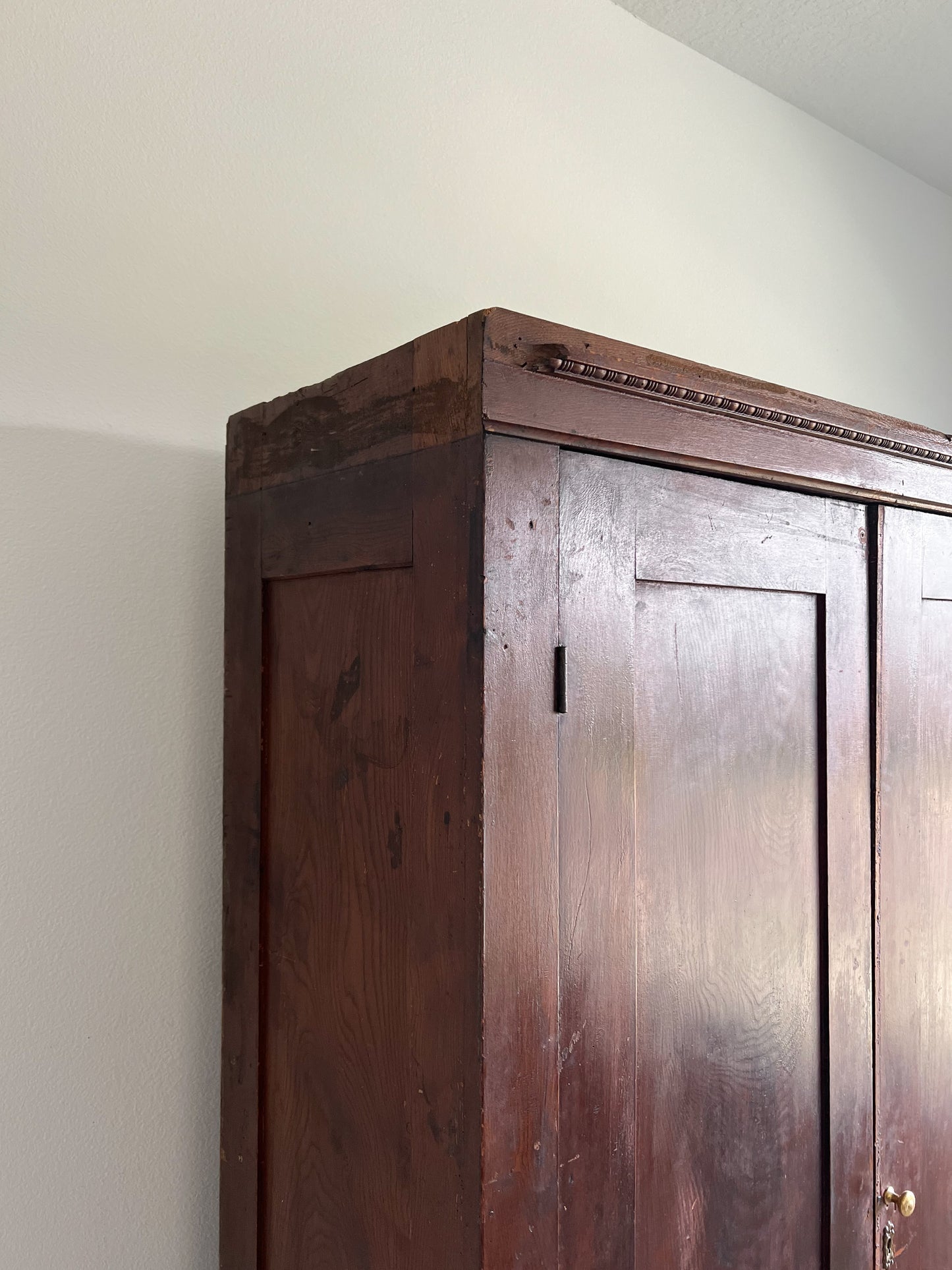 Primitive Antique European Wardrobe