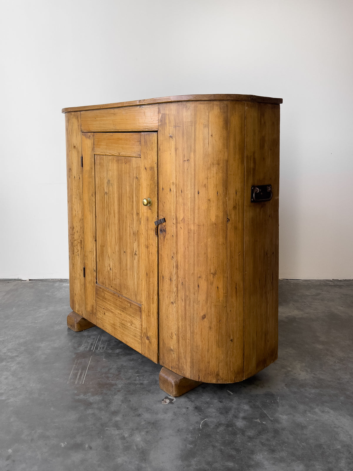 Antique Pine Huffer Cabinet