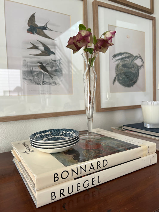 Vintage Princess House Etched Glass Bud Vase