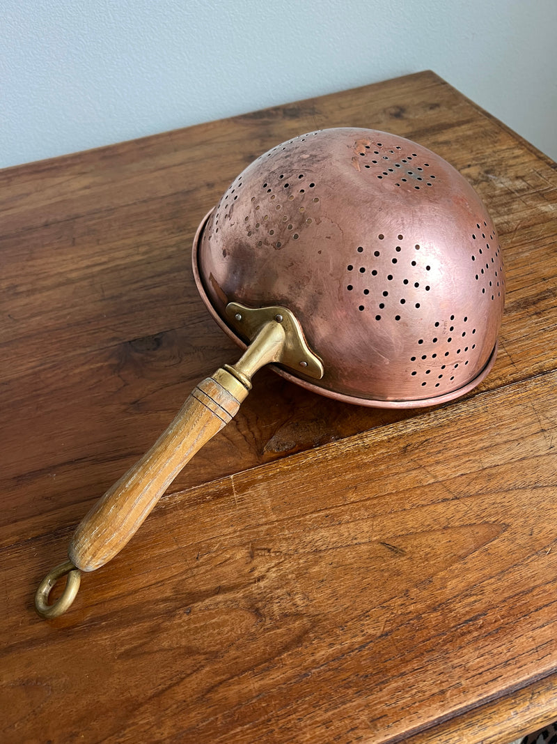 Vintage Copper Collander